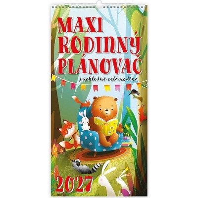 MAXI rodinný plánovač nástěnný Helma 2027