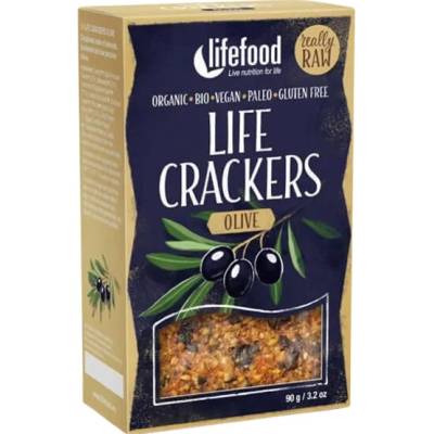 Lifefood RAW Crackers OLIVA 90 g