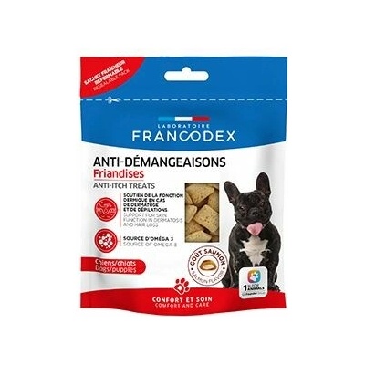 Francodex Pochúťka Anti-itching pes 65 g