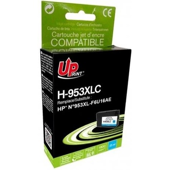 Compatible Мастилница UPRINT F6U16AE, HP 953XL, OfficeJet Pro 8210/8710/7720, 25 ml, Cyan (7147)