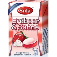 Sulá Bonbóny bez cukru jahoda/smetana 44 g