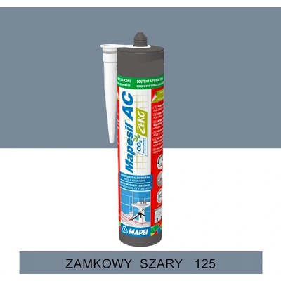 Mapesil AC 125 sanitární silikon 310 g hradní šedá