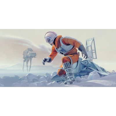 Komar Vliesová fototapeta Star Wars Classic RMQ Hoth Battle Pilot rozměry 500 x 250 cm