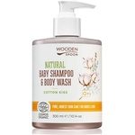 Wooden Spoon Natural шампоан и душ гел за деца 2 в 1 300ml