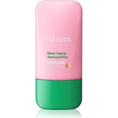 Weleda Serum Drops Slow Aging Astaxanthin изглаждащ серум за подмладяване на кожата на лицето 30ml