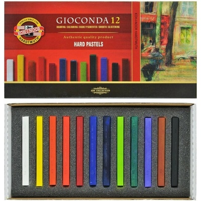 Koh-i-Noor Gioconda pastely tvrdé umělecké 12 barev