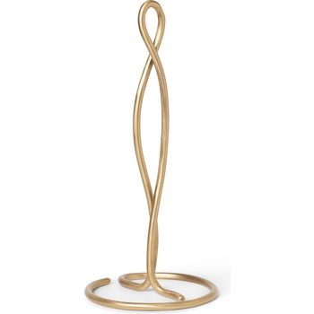 Ferm Living Поставка за хартиени кърпи Curvature месинг (1104264493)