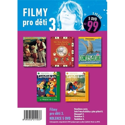 Filmy pro děti 3. DVD