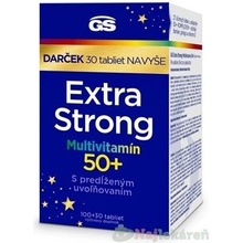 GS Extra Strong Multivitamín 50+ darček 2023 130 tabliet