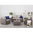 Allibert CALIFORNIA 3 SEATERS hnedá