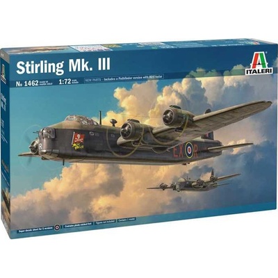 Italeri Stirling Mk.III Model Kit letadlo 1462 1:72