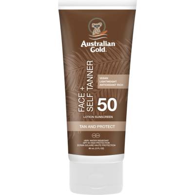 AUSTRALIAN GOLD SPF 50 Faces Selftanner 88 ml