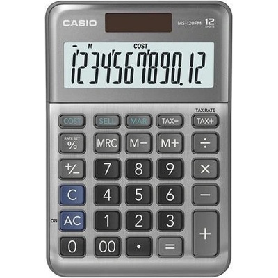 CASIO "MS-120 FM", sivá