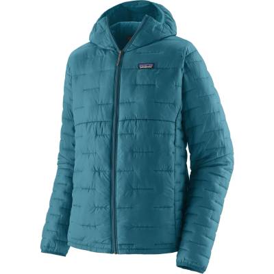 Patagonia Мъжко синтетично яке Patagonia Micro Puff Hoody Synthetic jacket - Glacial Blue (004-4536-2112)