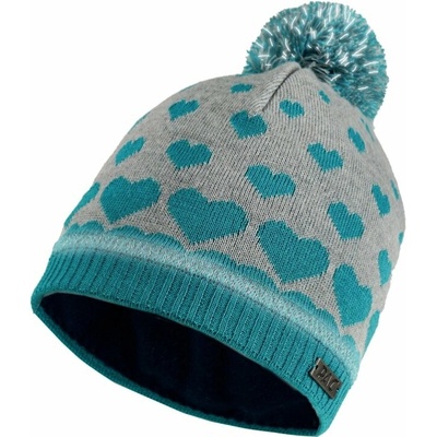 P.A.C. Reflective Pom Beanie Turquoise