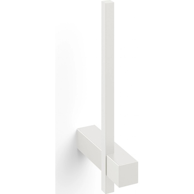 ZACK Държач за резервна хартиена ролка Carvo матирана стомана бял (40811)