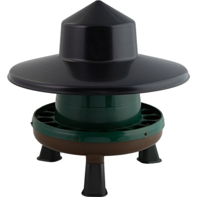 GAUN Krmítko recyklovatelný plast s nožičkami a stříškou 4 kg