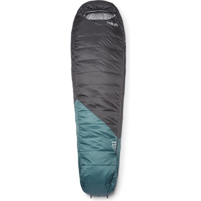 Rab Синтетичен спален чувал Rab Radeon 6C / 43F Synthetic sleeping bag - Sage / Graphene - размер Regular (514-1626-0111)