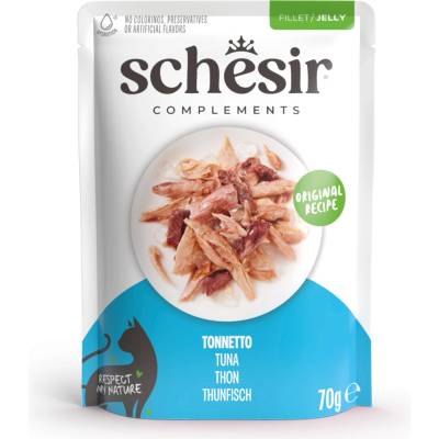 Schesir Complements Filet v želé 24 x Tuňák 70 g