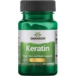 Swanson Keratin, 50 mg, 60 капсули, Swanson (SW1527)