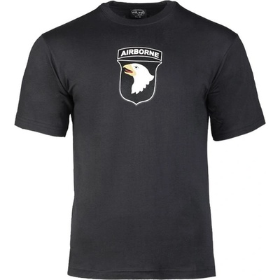 Tričko Mil-Tec krátký rukáv Airborne Black