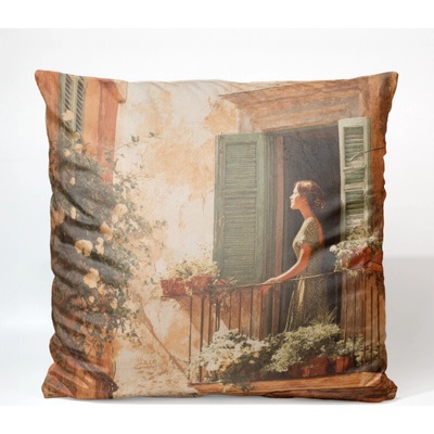 Takoy Zamatová ráno na balkóne-HT-00352 45 x 45 cm