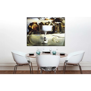 Obraz na plátne APPARITION ON FACE AND FRUIT DISH ON A BEACH – Salvador Dalí RE
