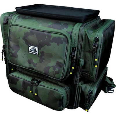 RidgeMonkey batoh Ruggage 40l Rucksack + 3 pouzdra Ruggage Accessory Case