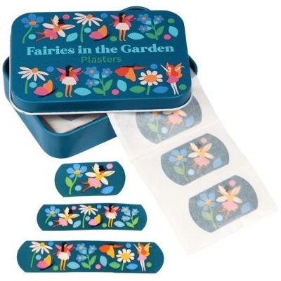 Rex London - Лепенки за рани в метална кутийка - Феи в градината (29437)