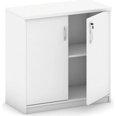 Mirelli, Kancelářská skříň 800 x 400 x 800 mm, bílá – Zboží Dáma