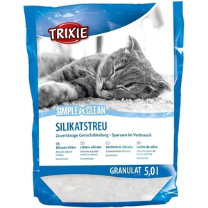 TRIXIE Simple' n' Clean Silicate Litter cиликонова котешка тоалетна 5 литра