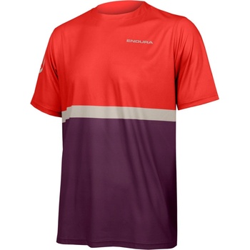 Endura SingleTrack Core Tee II Aubergine