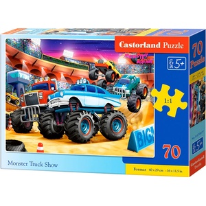 Castorland Пъзел Castorland от 70 части - Шоу с бъгита (B-070077) - baby