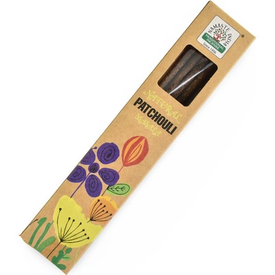 Namaste India Natural Indické vonné tyčinky Patchouli 20 ks