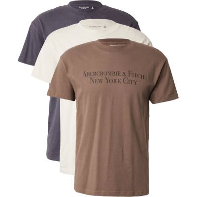 Abercrombie & Fitch Тениска сиво, размер XL