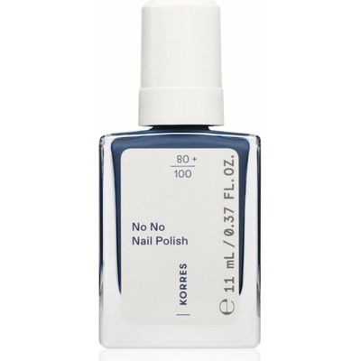 Korres No No Nail Polish pečující lak na nehty odstín 78 Aegan Sea 11 ml