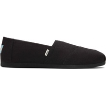 Toms Recycled Cotton Canvas Women's Alpargata Black/Black