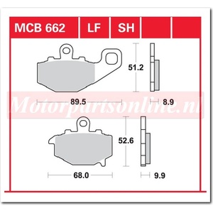  TRW MCB 662 SH (mcb662sh)