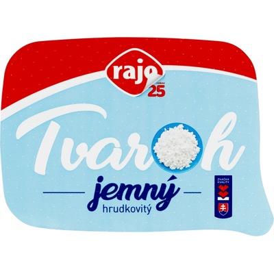 Rajo Tvaroh jemný hrudkovitý 250 g