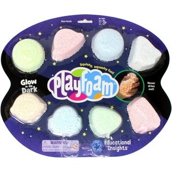 PlayFoam modelína Svítící Glow in the Dark 8 boulí