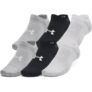 Under Armour Чорапи Under Armour Essential 6-Pack No-Show Socks Unisex - Black/Wht/Gry