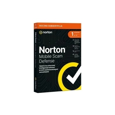 Norton Mobile Scam Defense PL 1 lic. 12 mes.
