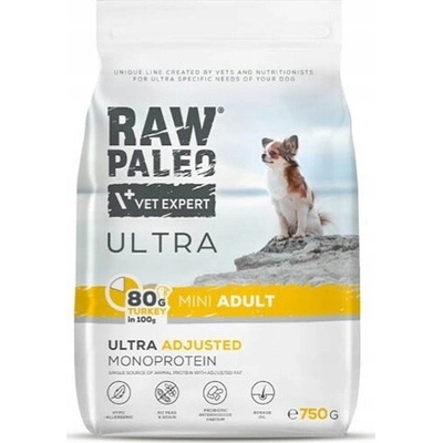 VetExpert Raw Paleo Ultra Turkey Mini Adult 750 g