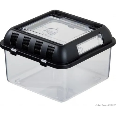 EXO TERRA BREEDING BOX / STACKABLE BREEDING TERRARIUM - Small - пластмасов универсален терариум за развъждане или изложби, 20, 5 x 20, 5 x 14см, ГЕРМАНИЯ - PT2270