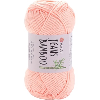 YARNART Jeans Bamboo 111 Pinkish Orange Плетива прежда (Jeans Bamboo 111)