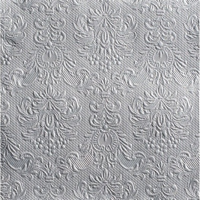 Ambiente ubrousky Elegance 3V stříbrné 15ks 40x40cm