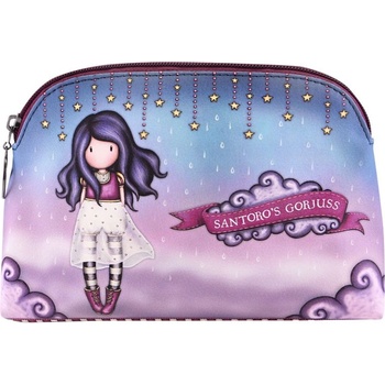 Santoro Голям несесер за аксесоари Santoro Gorjuss - Whatever the Weather, Little Storm Cloud (1255GJ01)