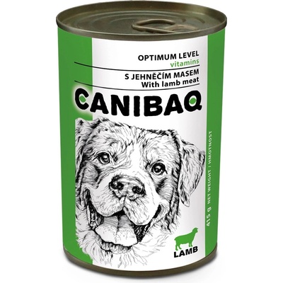 Canibaq Classic jahňacie 415 g
