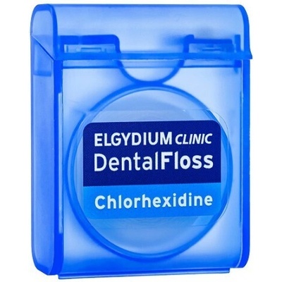 Pierre fabre dermatologie Конец за зъби с хлорхексидин, Elgydium Dental Floss Chlorhexidine 50 m