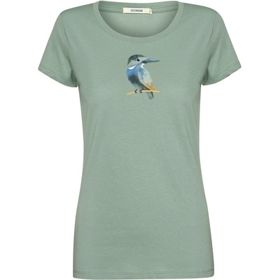 GreenBomb Дамска тениска GreenBomb Women's Bird Look Loves T-Shirt - Pale Green - размер XS (916-6998-0111)